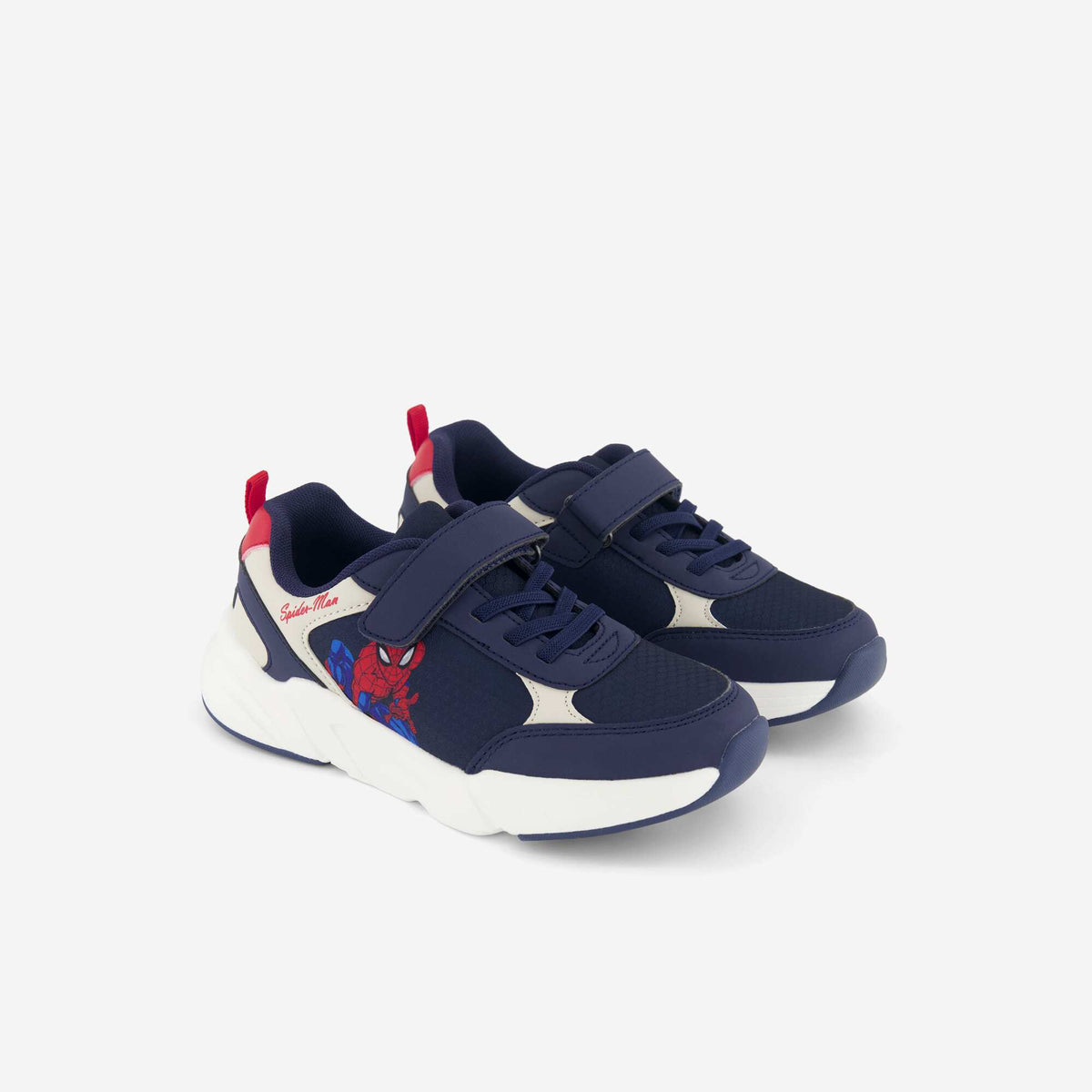 Baskets basses 'Marvel' 'Spider-man' ROUGE
