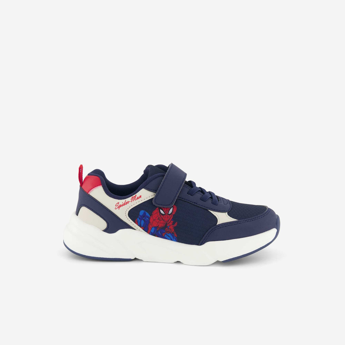 Baskets basses 'Marvel' 'Spider-man' ROUGE
