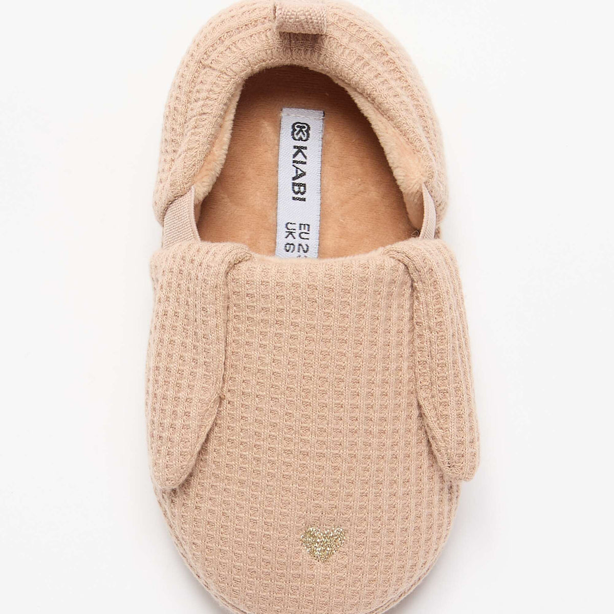 Chaussons en nid d'abeille MARRON