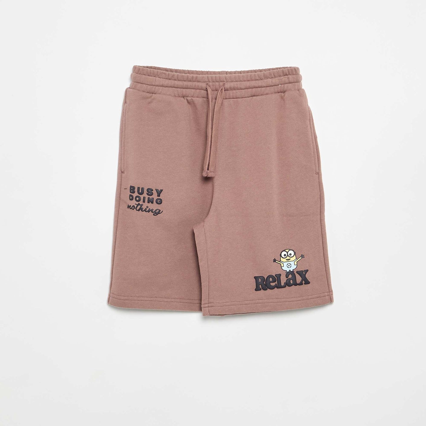 Short en French Terry MARRON