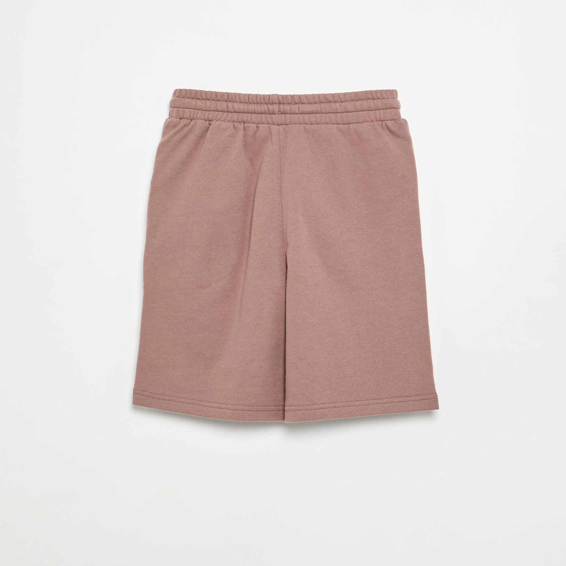 Short en French Terry MARRON