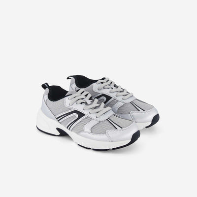Baskets de running en mesh GRIS