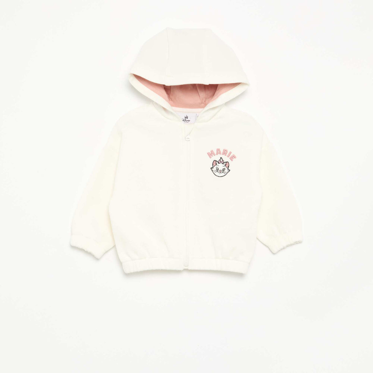 Ensemble 3 pièces 'Disney' - sweat-shirt à capuche + T-shirt + legging ROSE