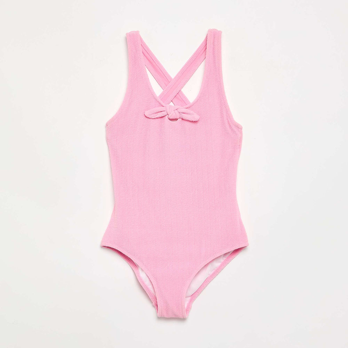 Maillot de bain 1 pièce avec nœud ROSE
