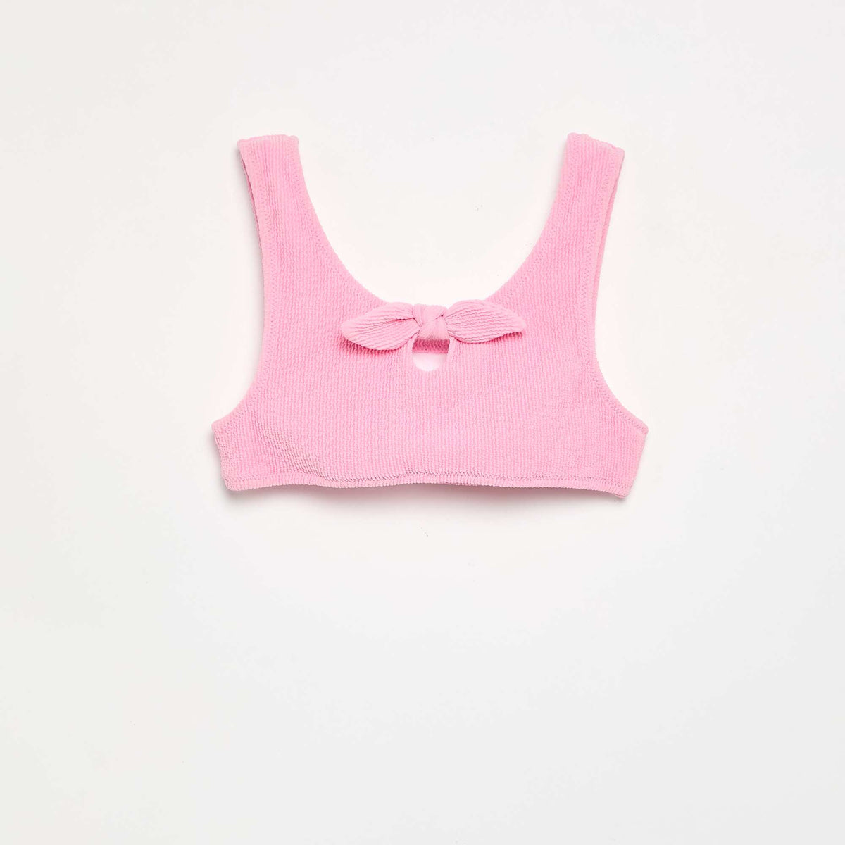 Maillot de bain 2 pièces avec nœud ROSE
