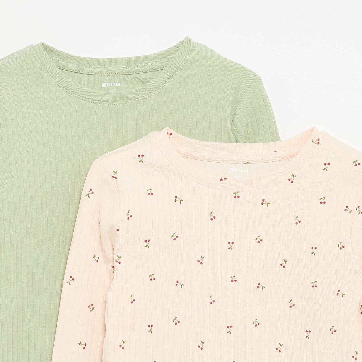 Lot de 2 T-shirts à manches longues ROSE