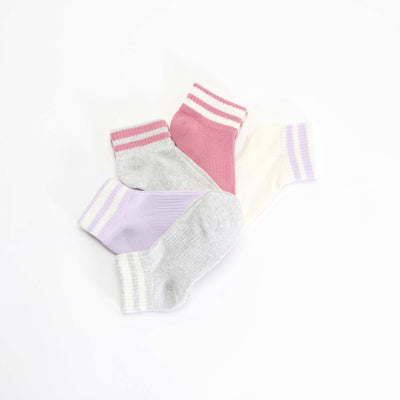 Lot de 5 chaussettes de sport ROSE