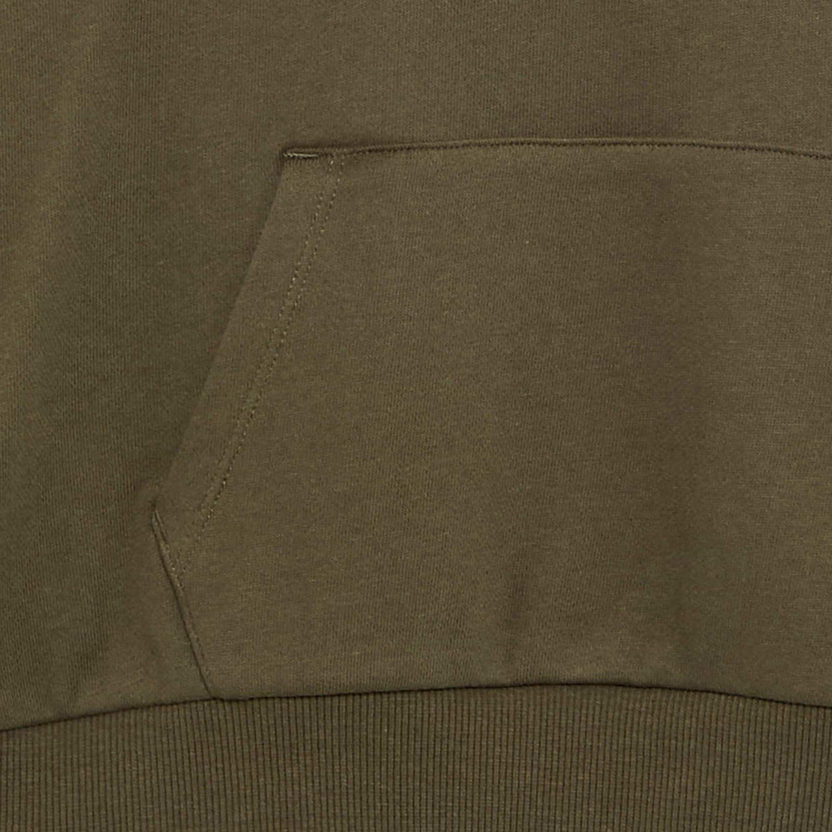 Sweat à capuche avec poche kangourou KAKI