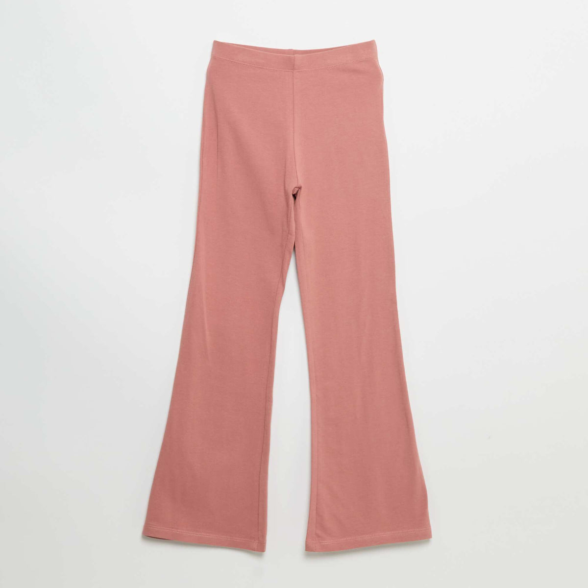 Lot de 2 leggings unis forme flare ROSE