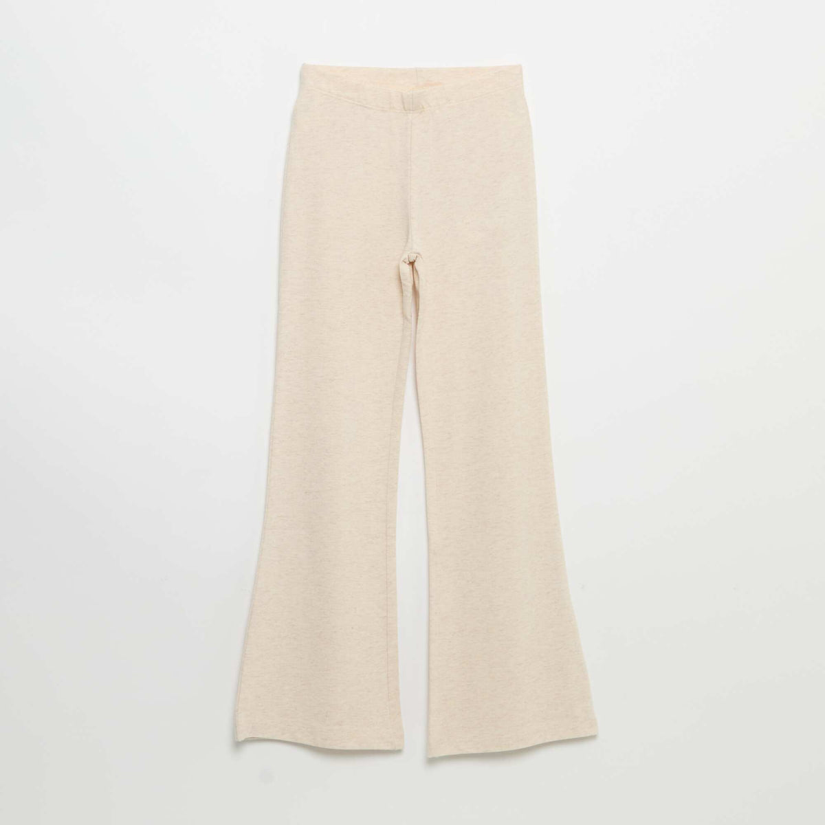 Lot de 2 leggings unis forme flare ROSE