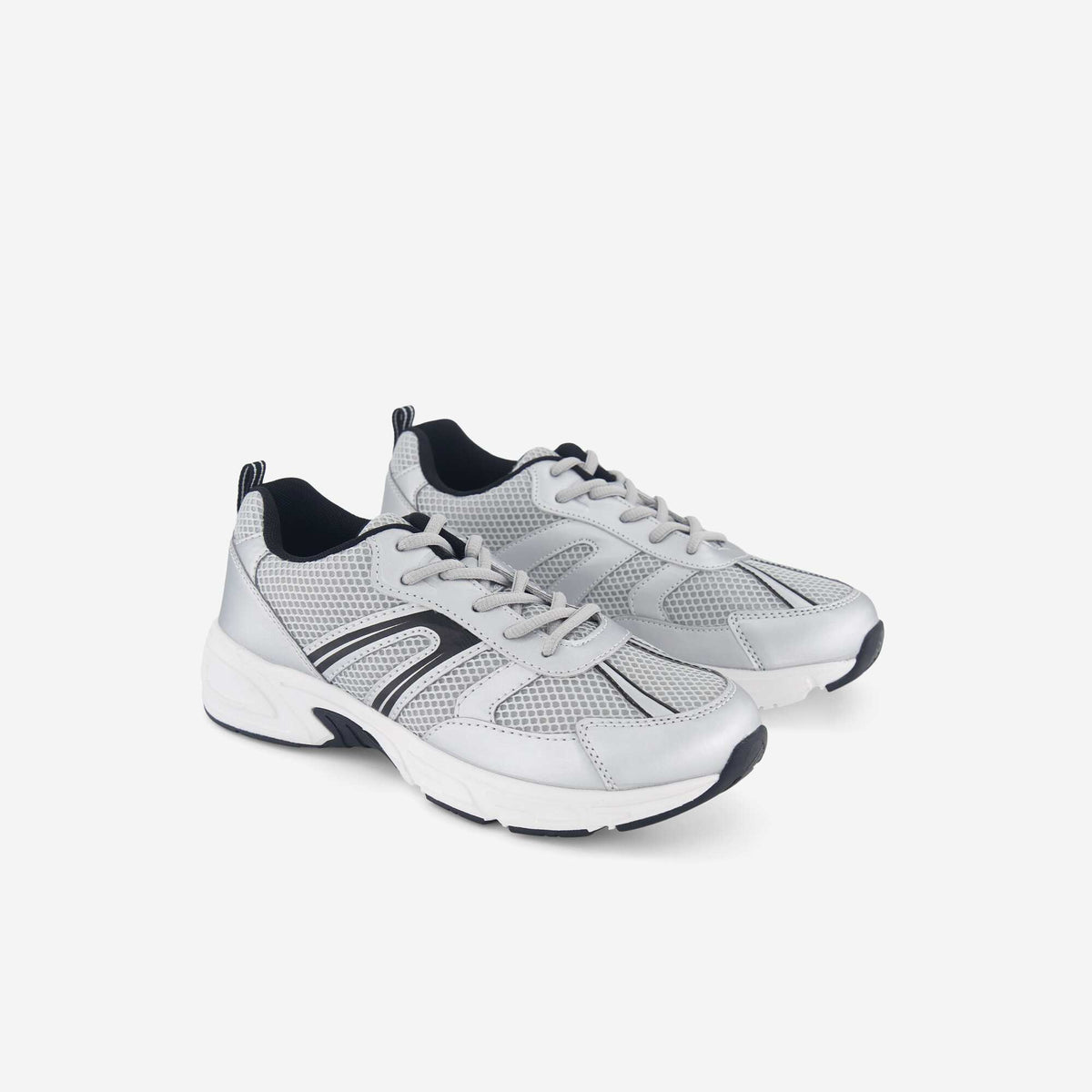 Baskets de running en textile GRIS