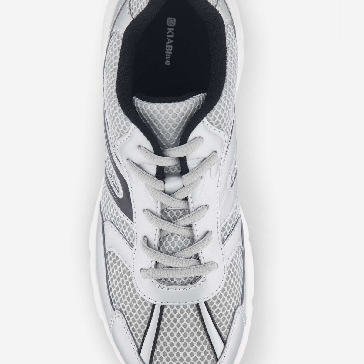 Baskets de running en textile GRIS