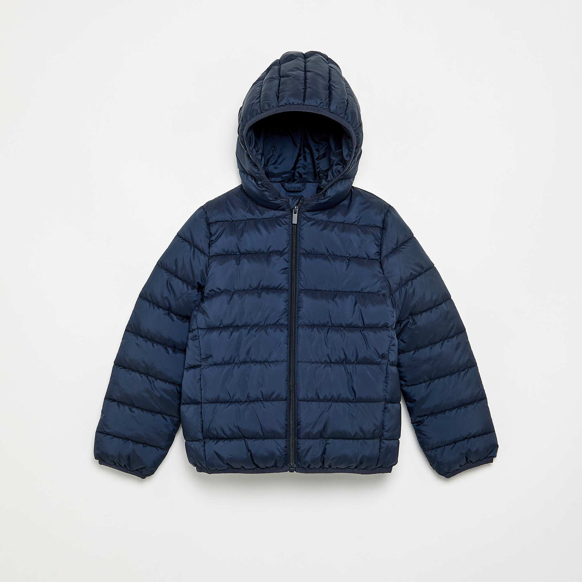 Doudoune légère à capuche BLEU