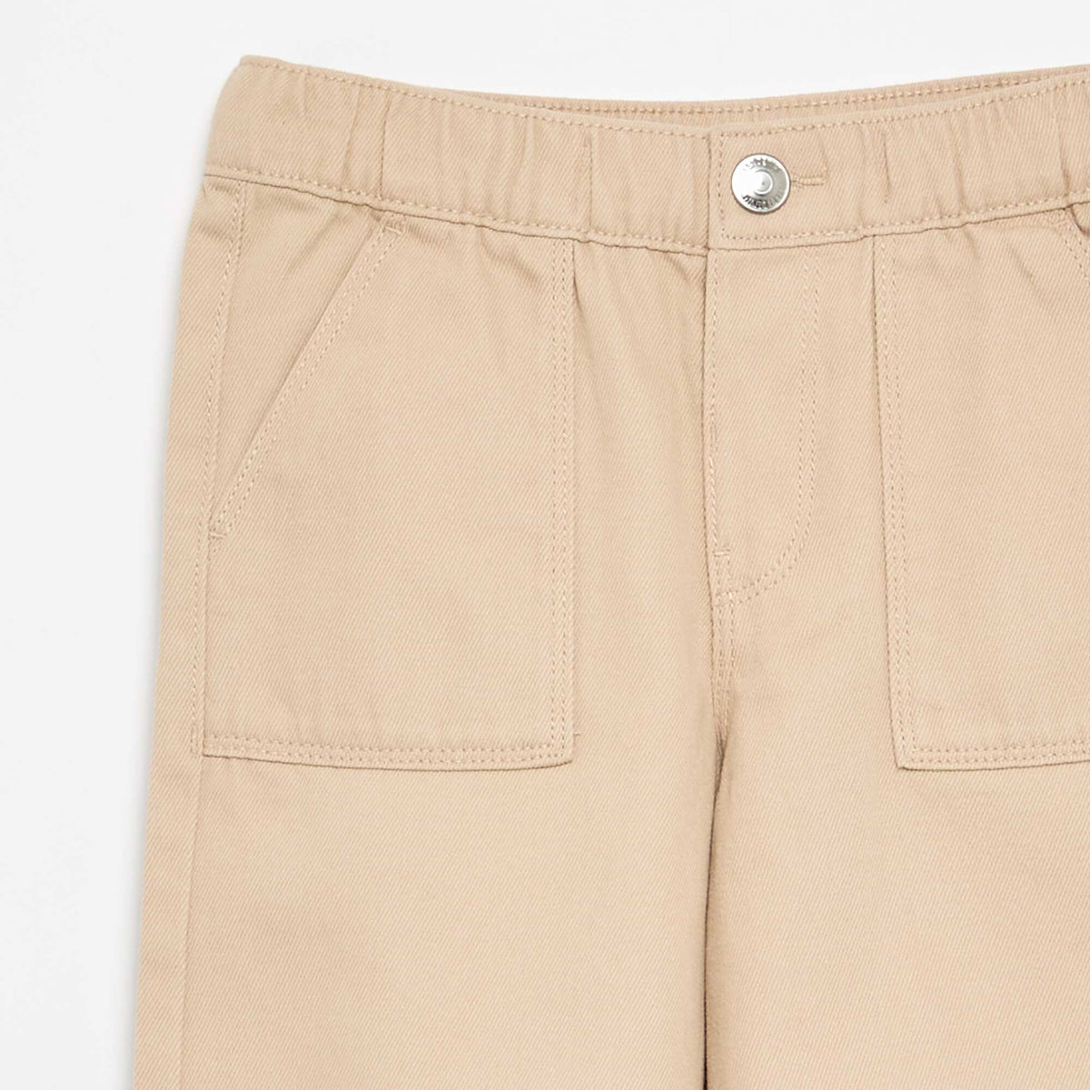 Pantalon wide leg - Size - BEIGE