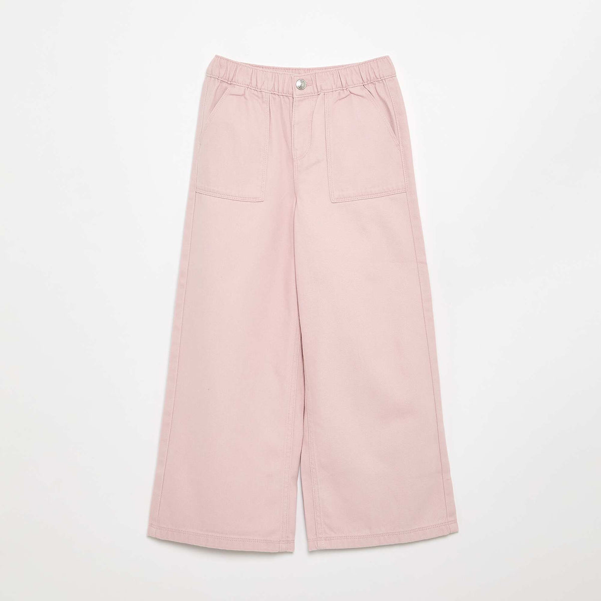 Pantalon en coton size + VIOLET