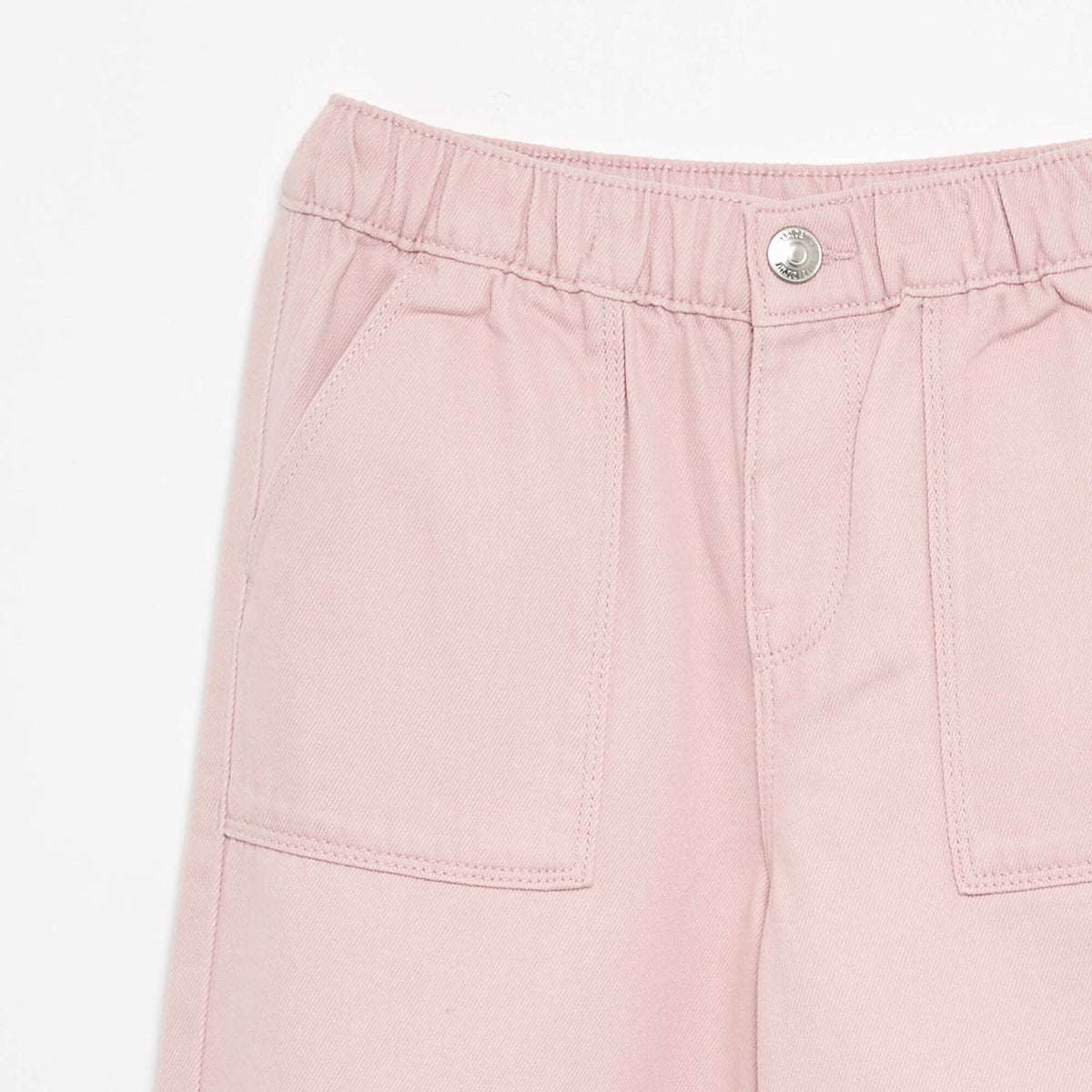 Pantalon en coton size + VIOLET
