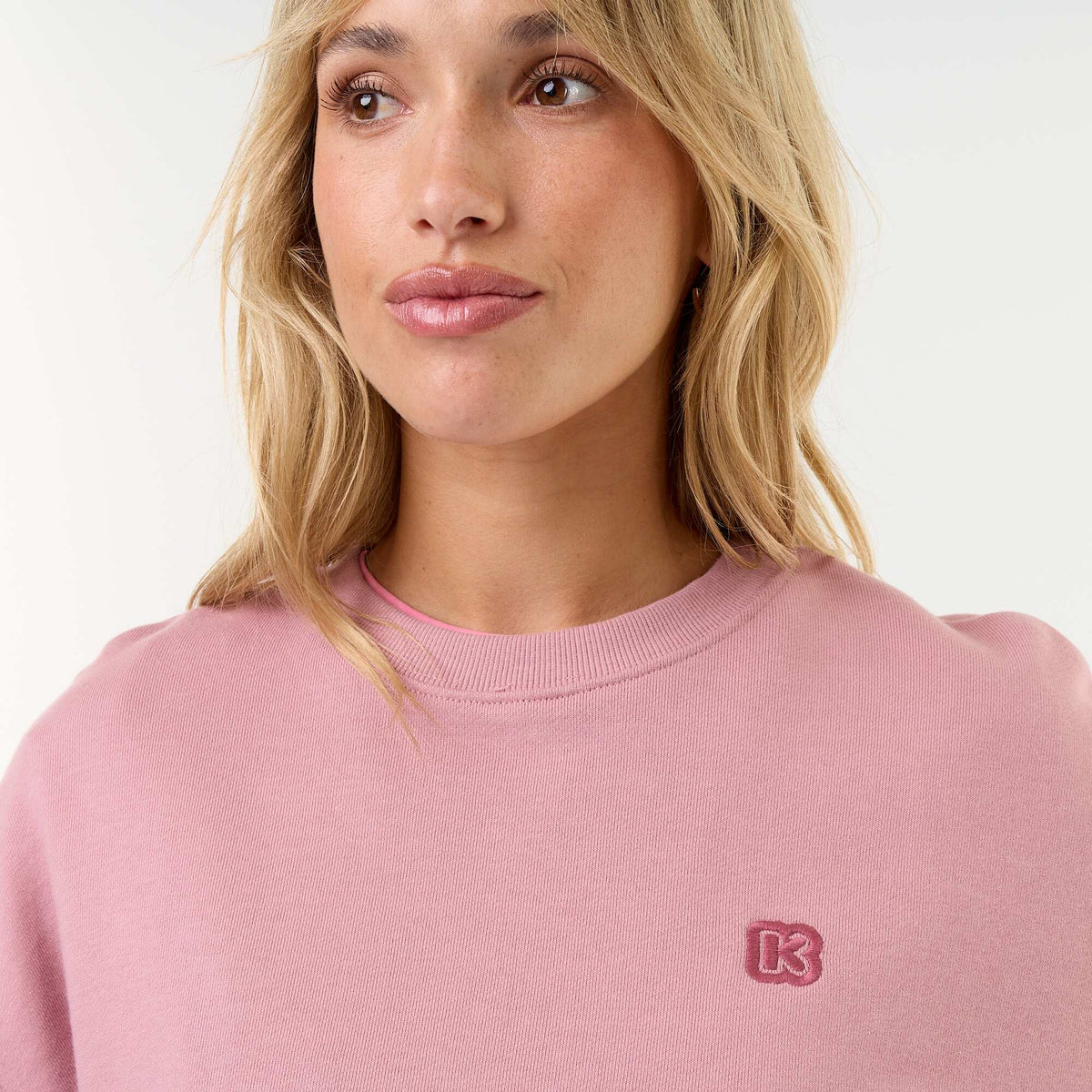 Sweat à col rond - Kiabi ROSE