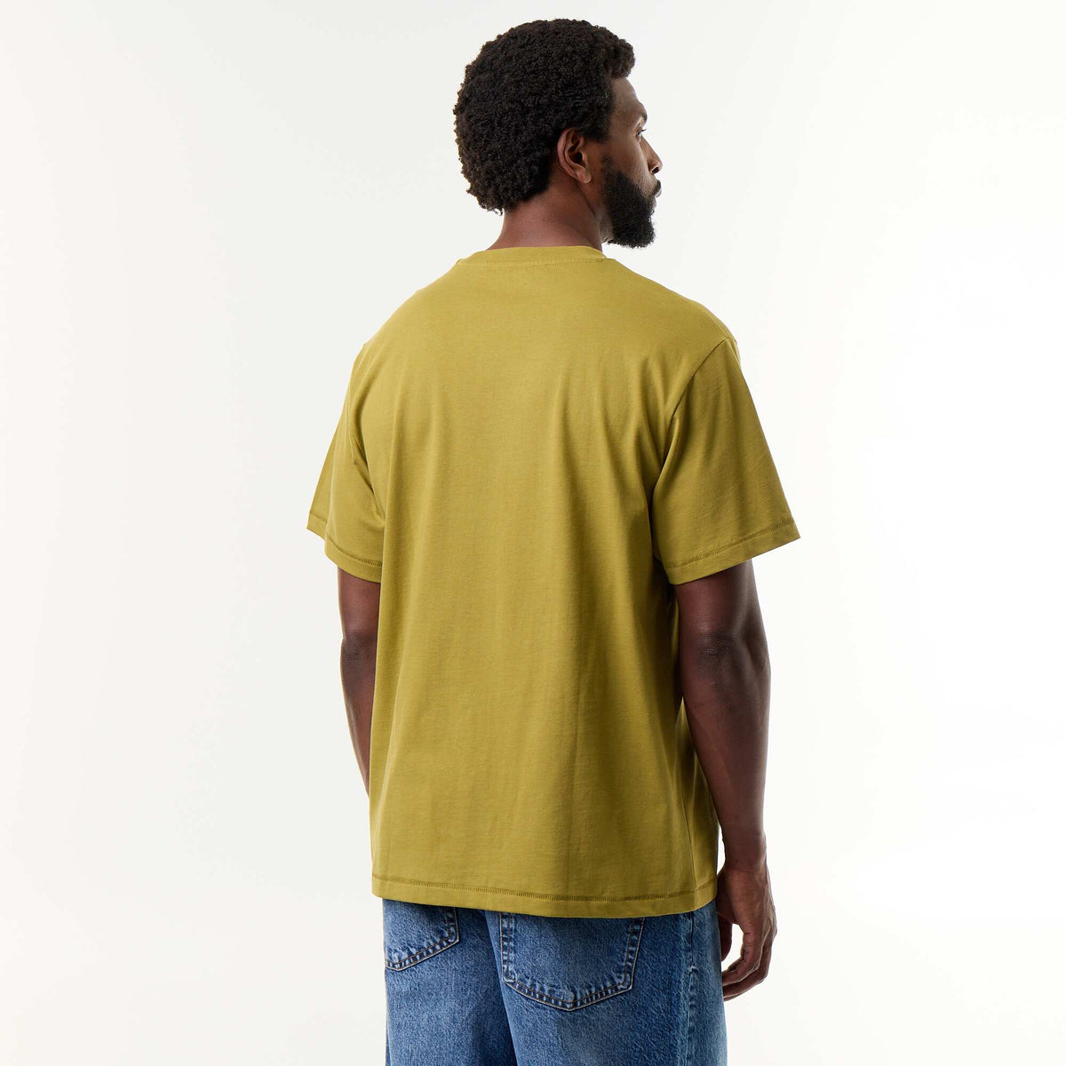 Tee-shirt uni à manches courtes confort fit - Kiabi VERT