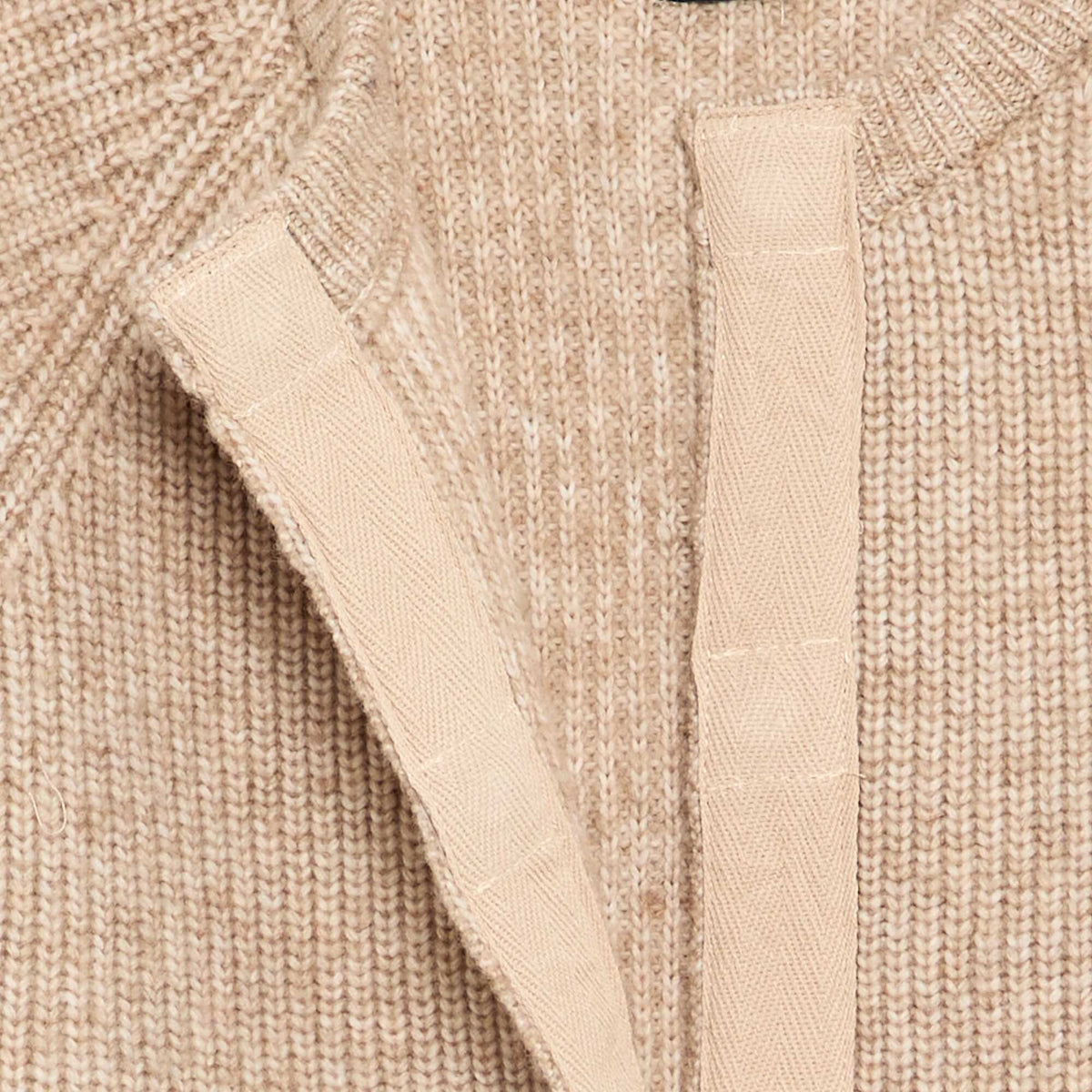Gilet en maille chaude - collection facile à enfiler BEIGE