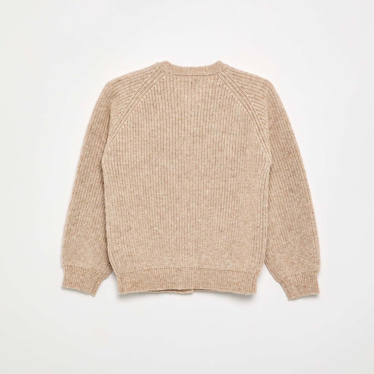 Gilet en maille chaude - collection facile à enfiler BEIGE
