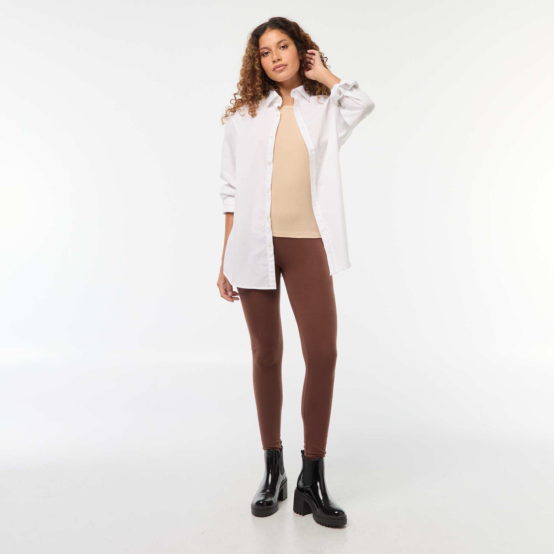 Legging de sport MARRON