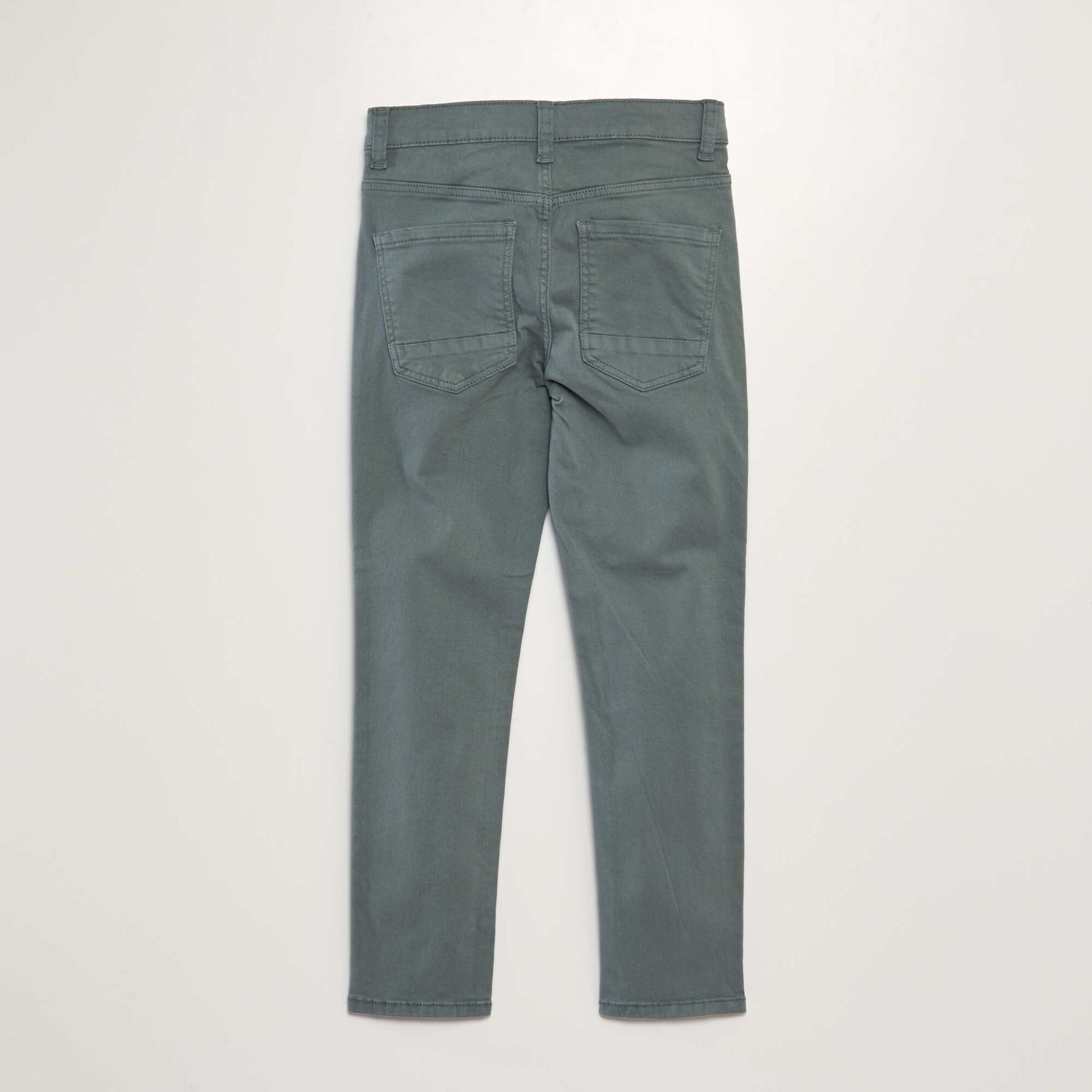 Jean skinny 5 poches Vert
