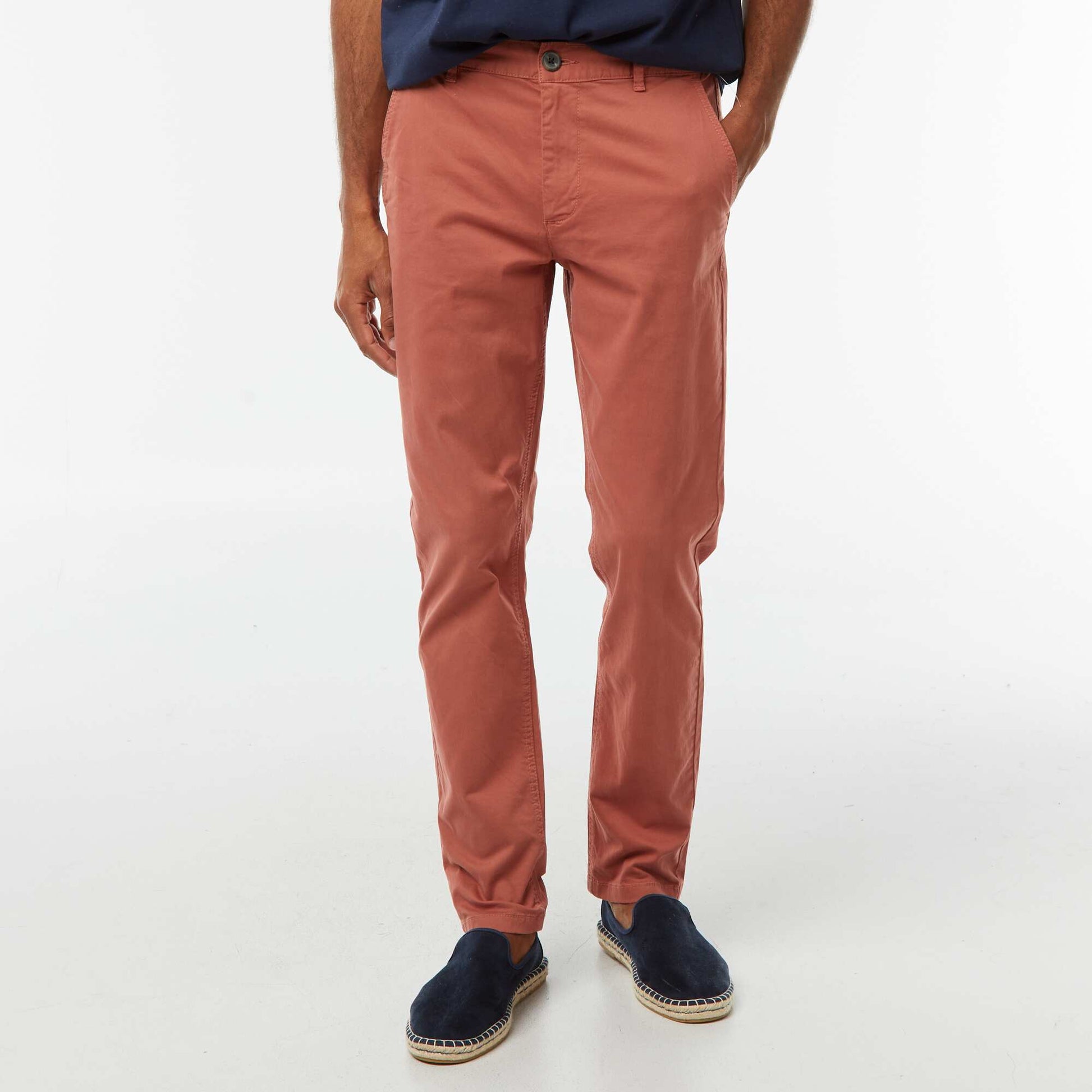 Pantalon chino slim ROSE