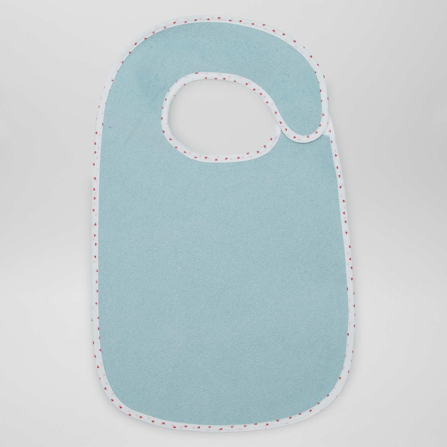 Le lot de 7 bavoirs ponge doubl s Rose/bleu