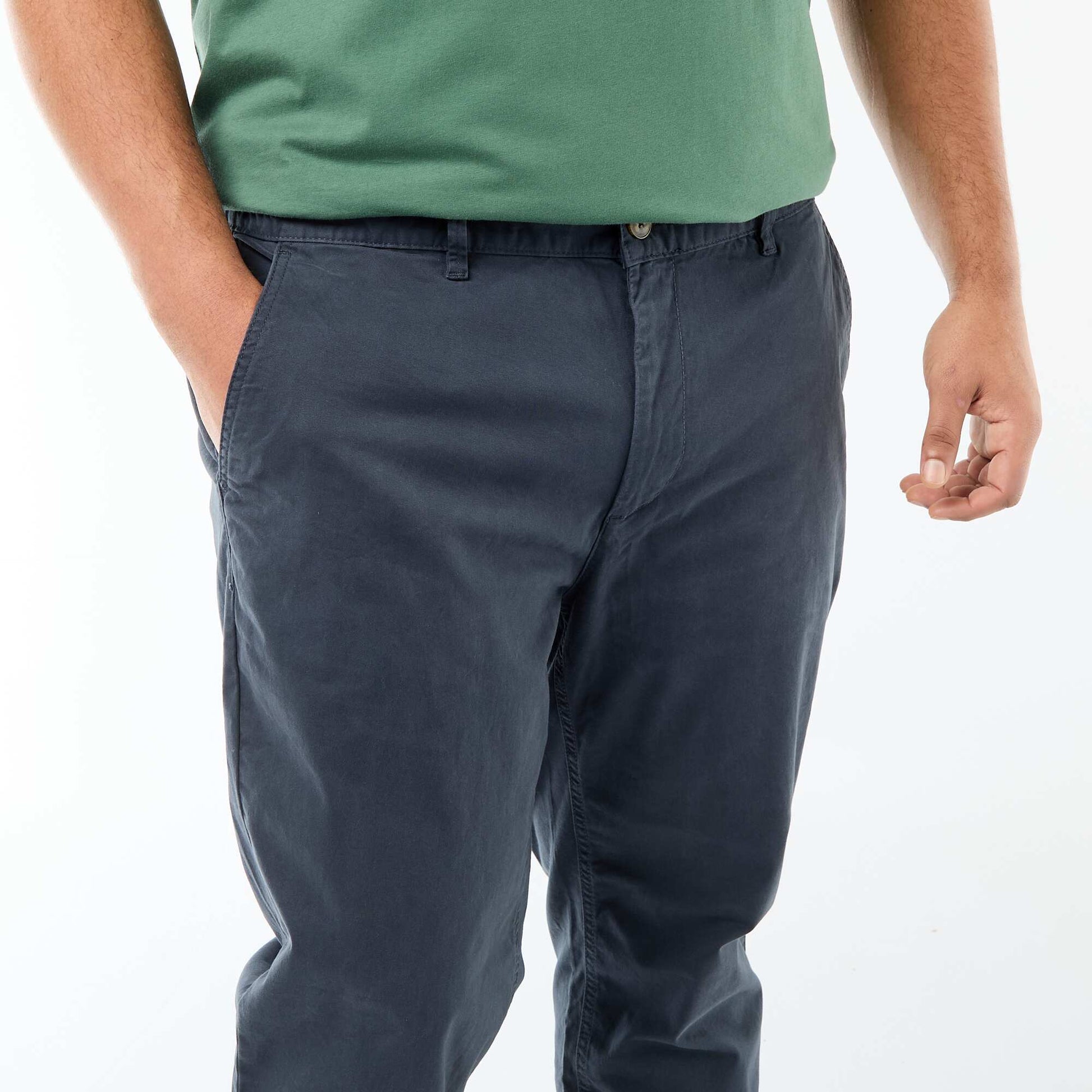 Chino slim - L32 BLEU