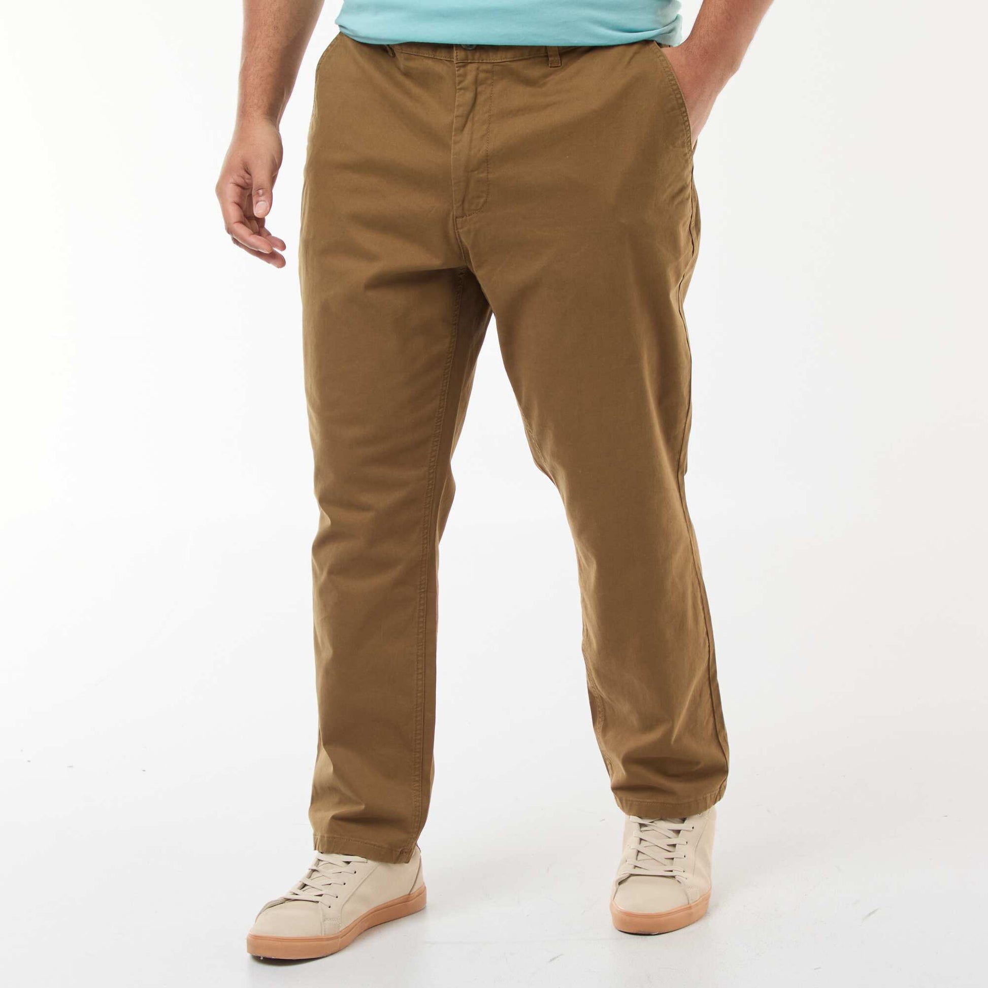 Chino slim - L32 MARRON
