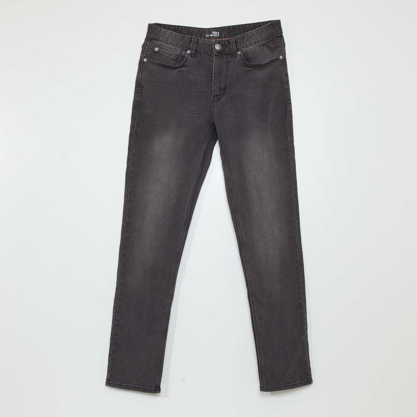 Jean slim stretch L32 Gris foncé