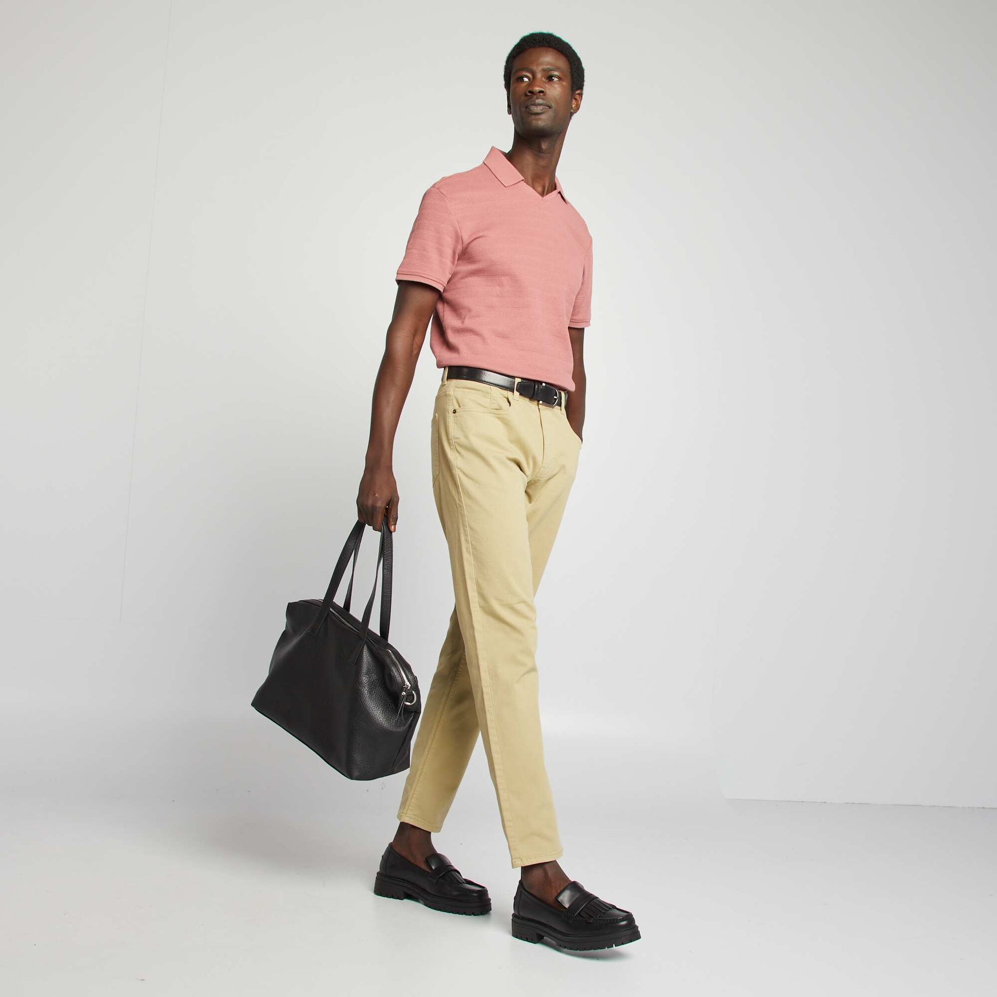 Chino slim 5 poches - L32 VERT