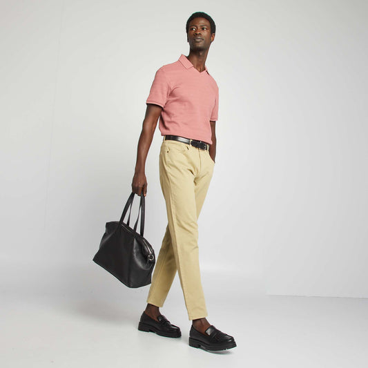 Chino slim 5 poches - L32 VERT