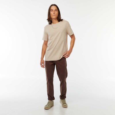 Chino slim 5 poches - L32 MARRON