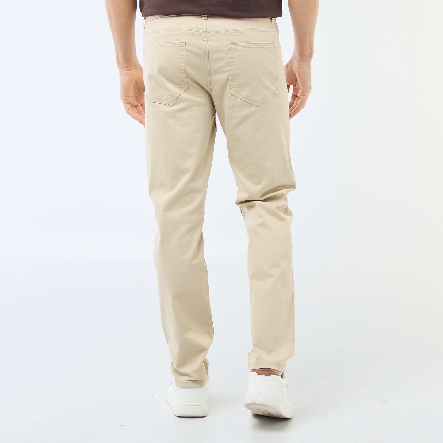 Chino slim 5 poches - L32 BEIGE