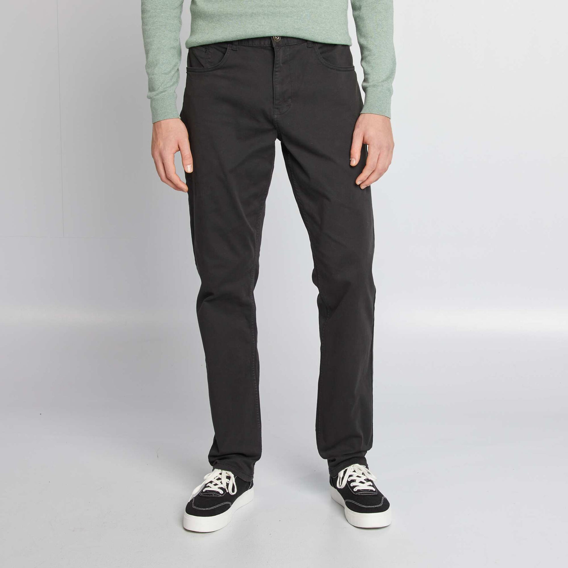 Pantalon slim L38 + de 2m NOIR