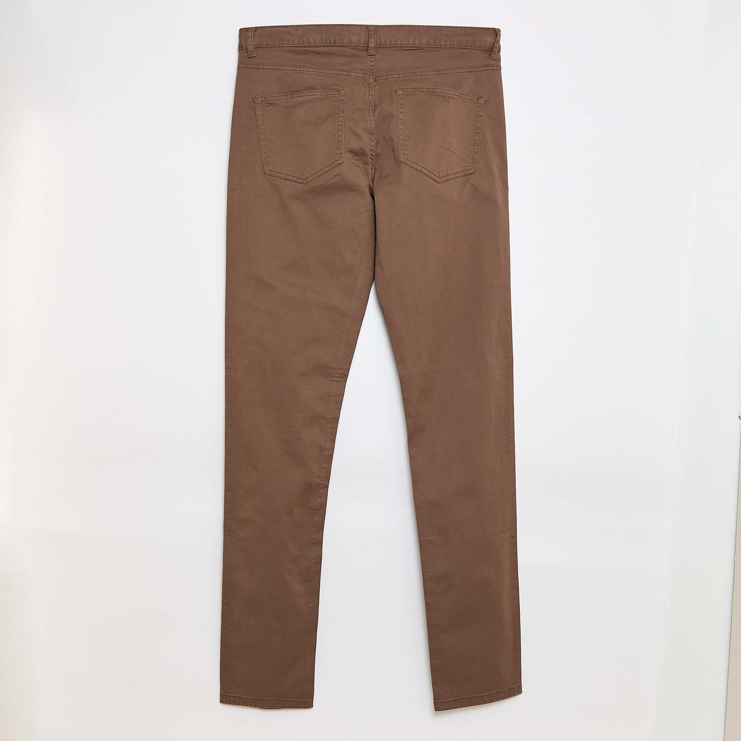 Pantalon slim L36 +1m90 MARRON