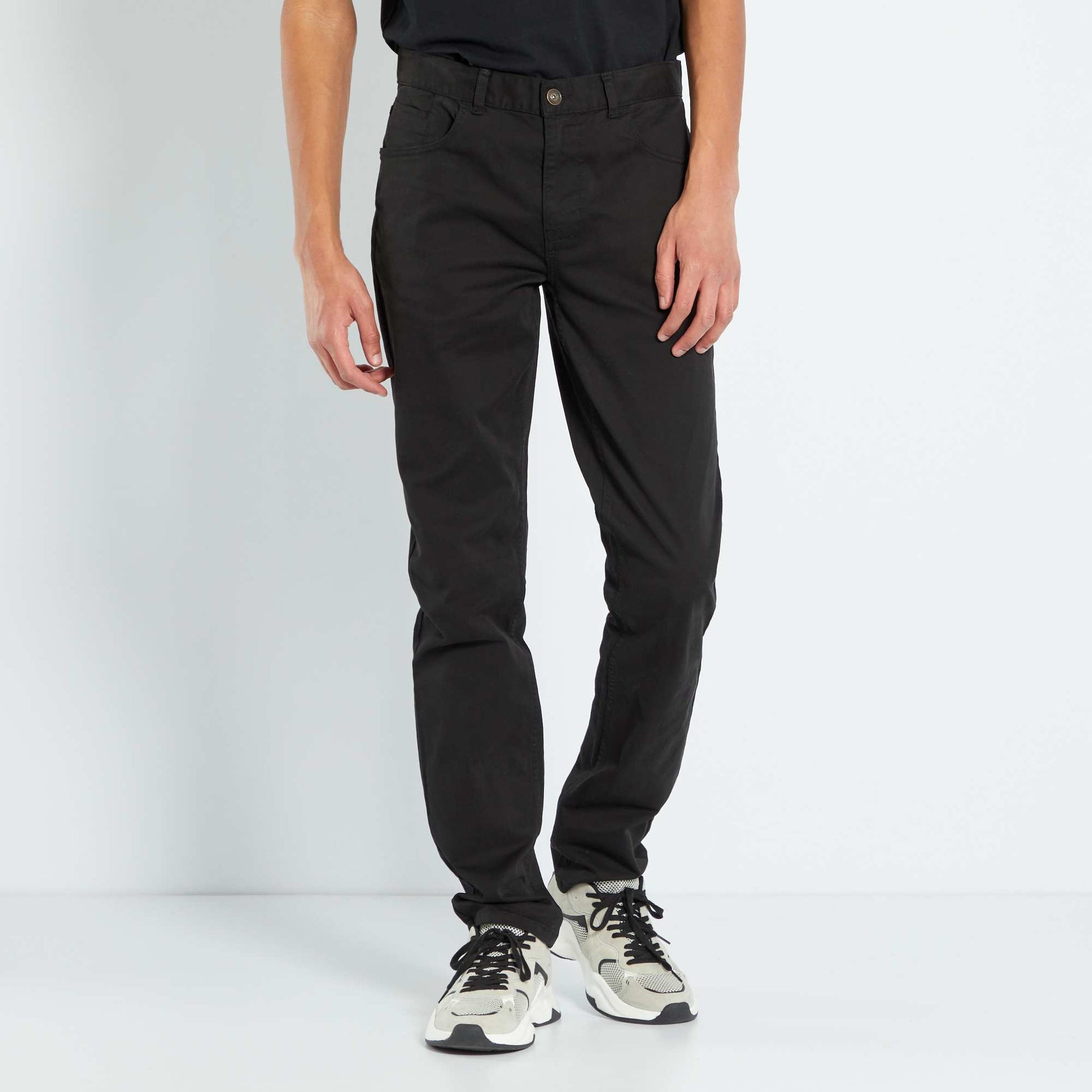 Pantalon slim L36 +1m90 NOIR