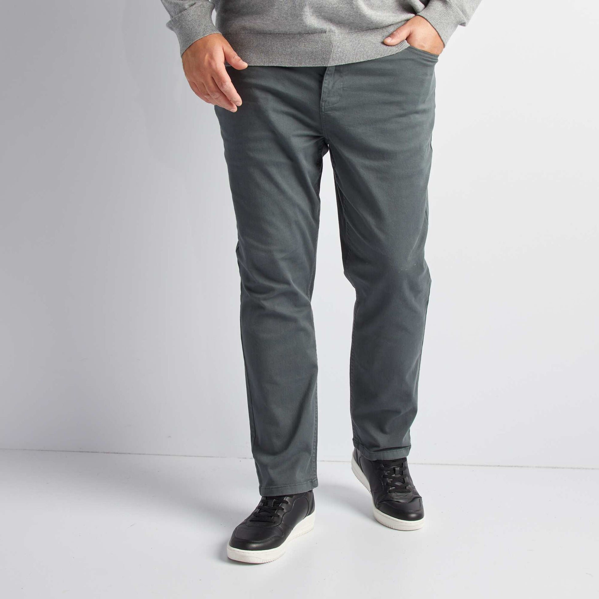 Pantalon slim - L32 Vert