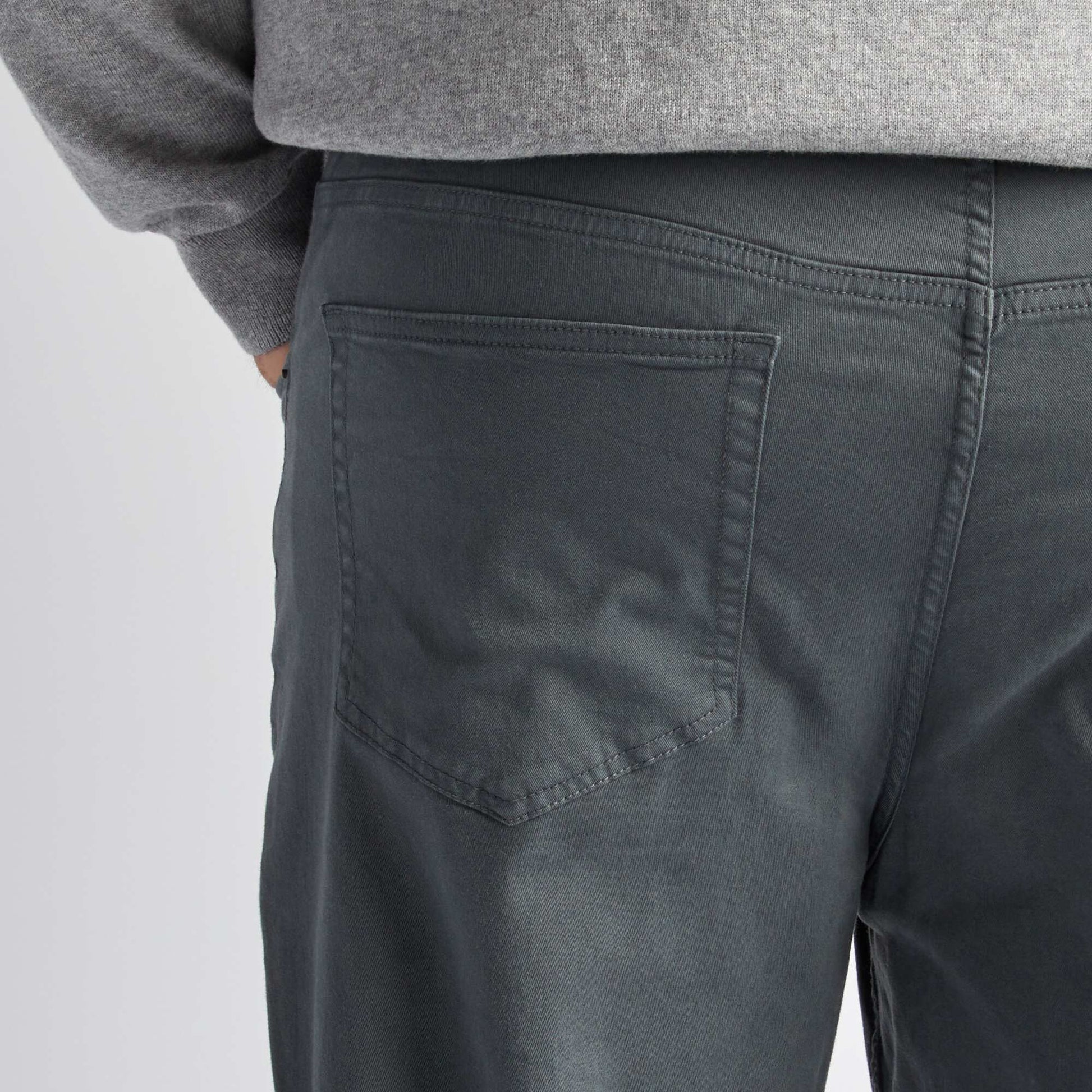 Pantalon slim - L32 Vert