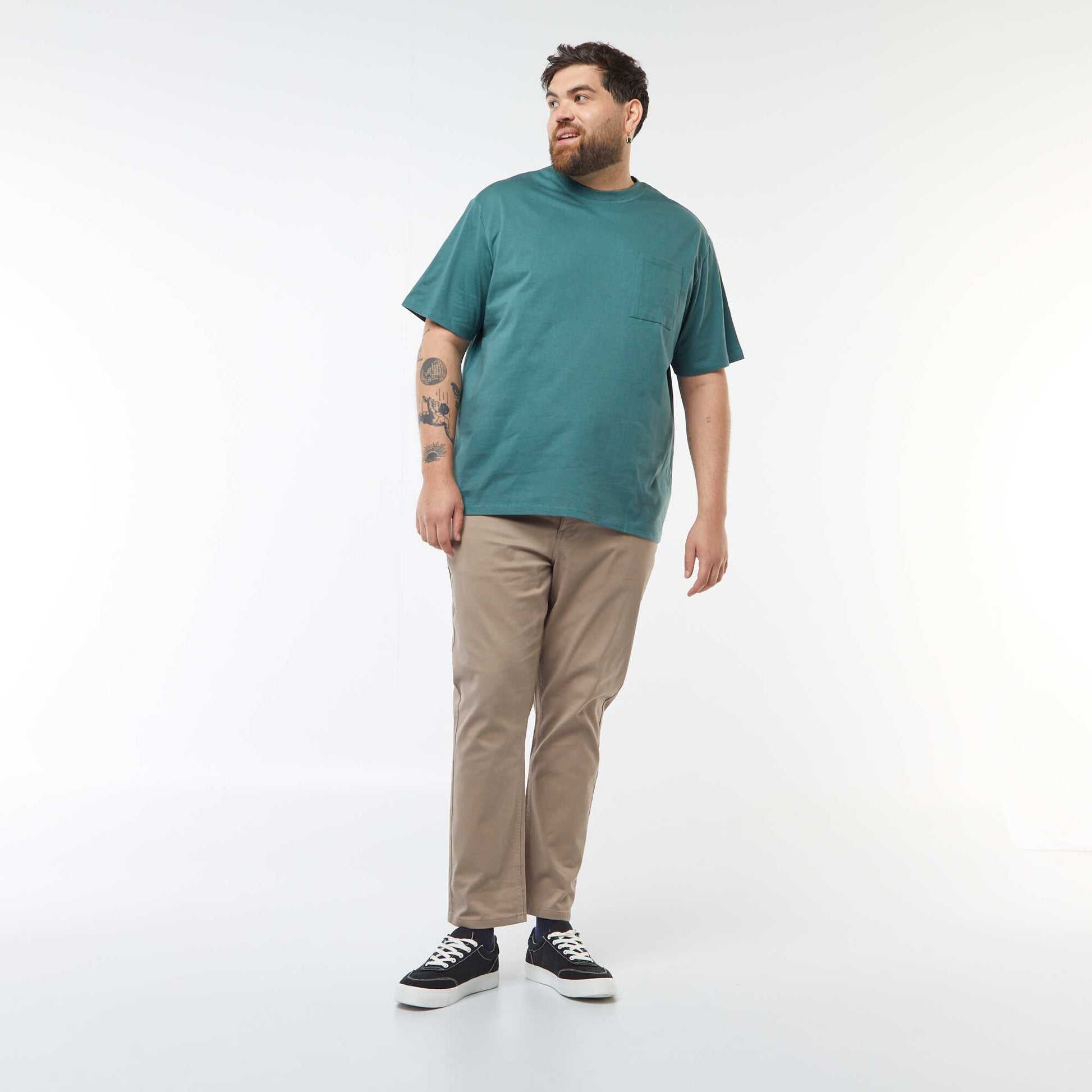Pantalon slim - L32 BEIGE