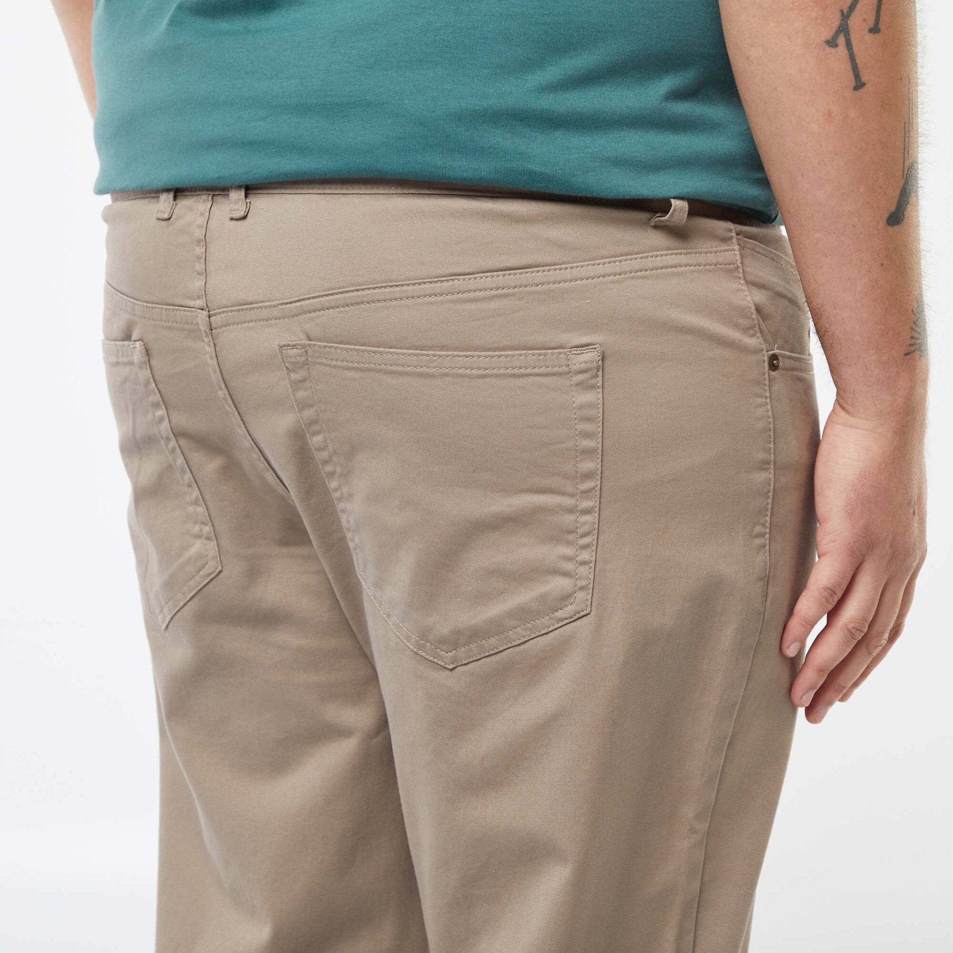 Pantalon slim - L32 BEIGE