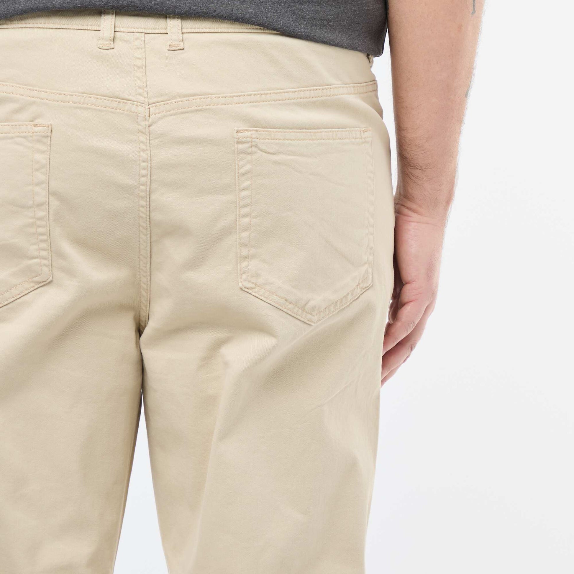 Pantalon slim - L32 BEIGE
