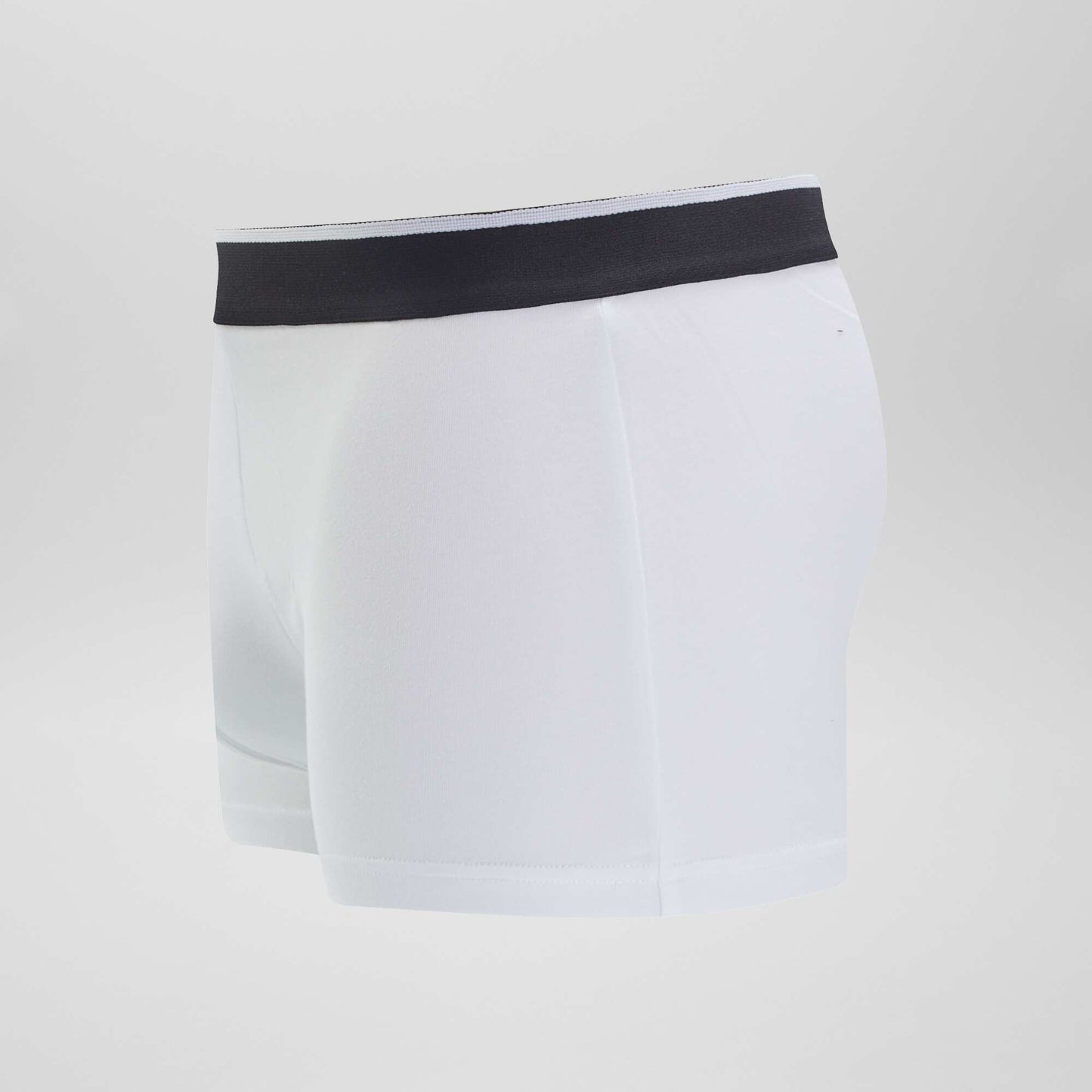 Lot 3 boxers stretch Noir/gris