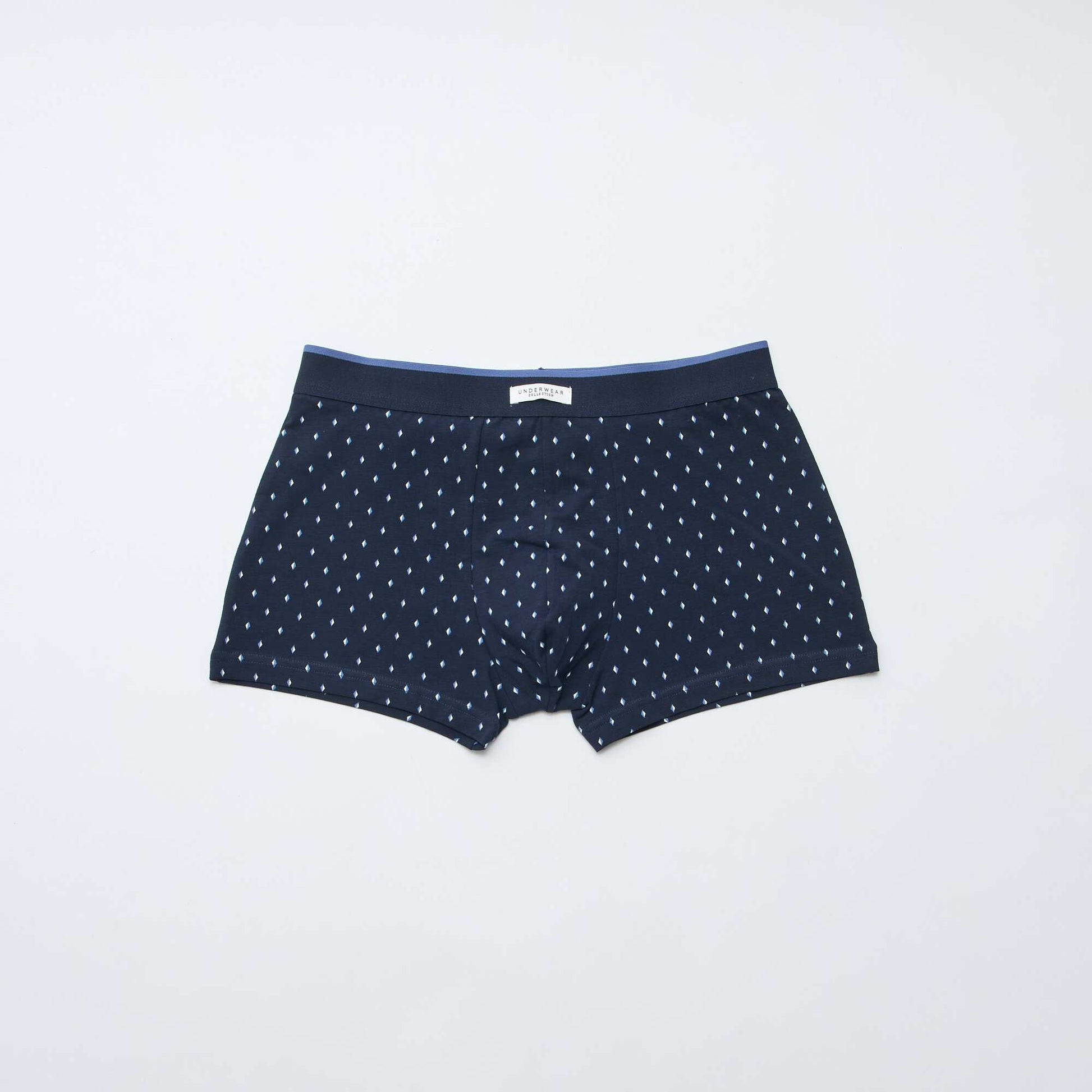 Lot 3 boxers stretch BLEU