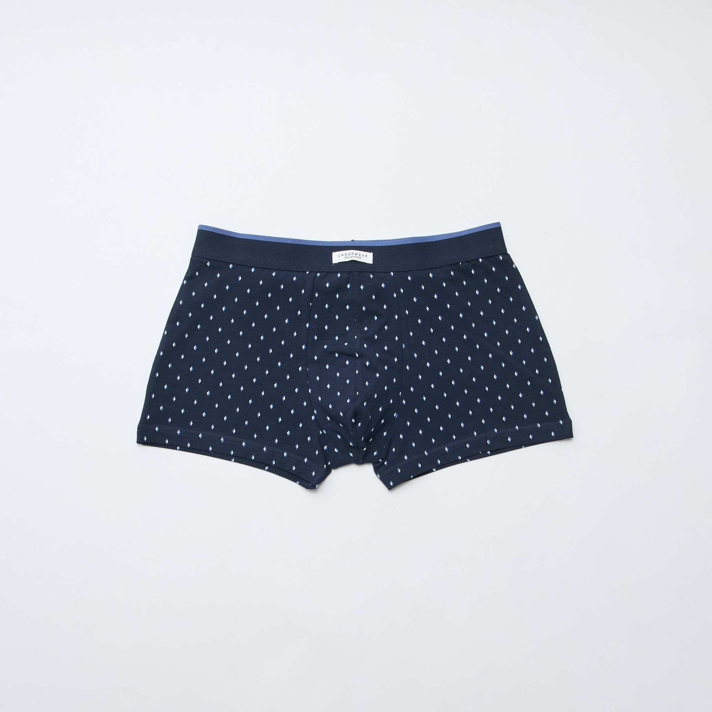 Lot 3 boxers stretch BLEU