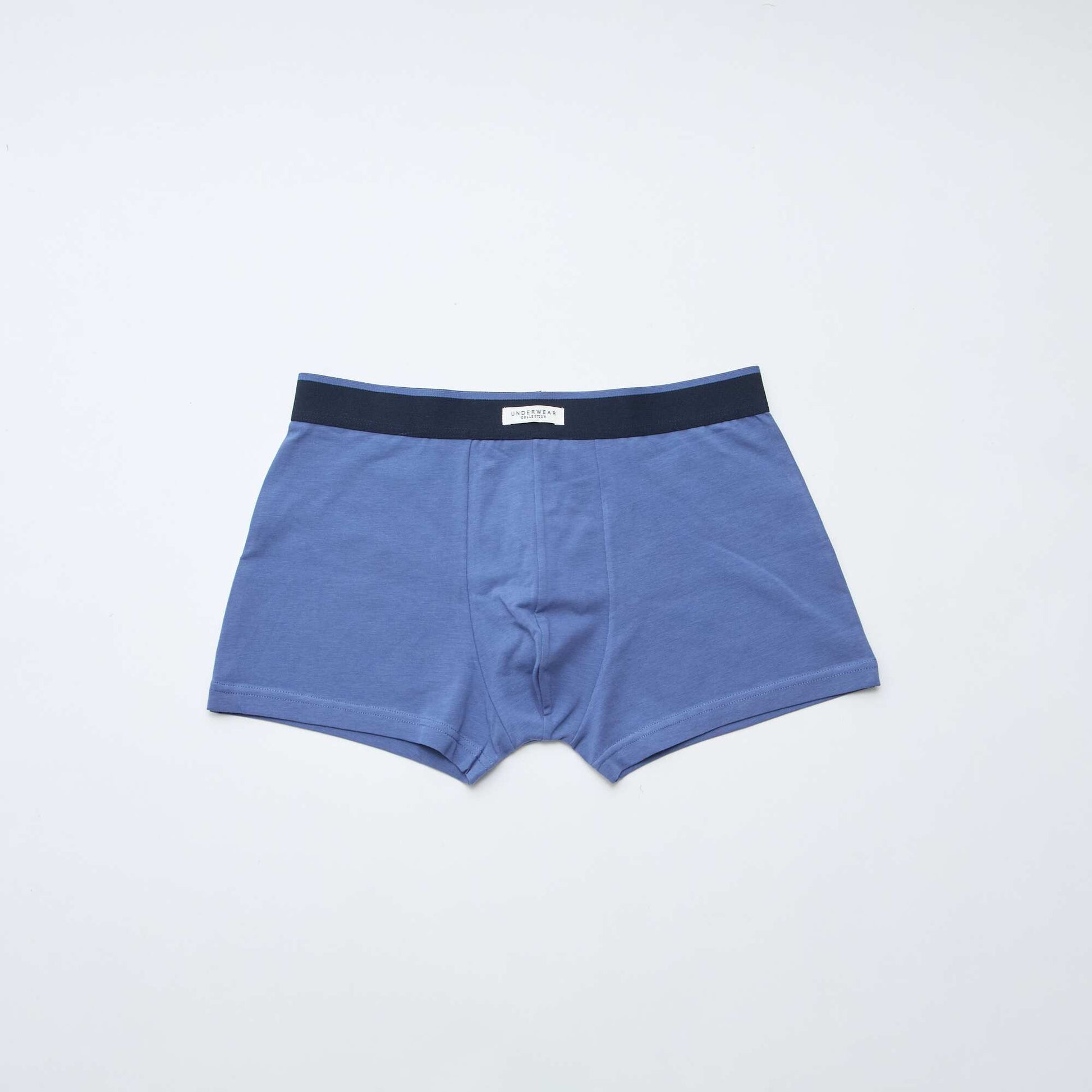 Lot 3 boxers stretch BLEU