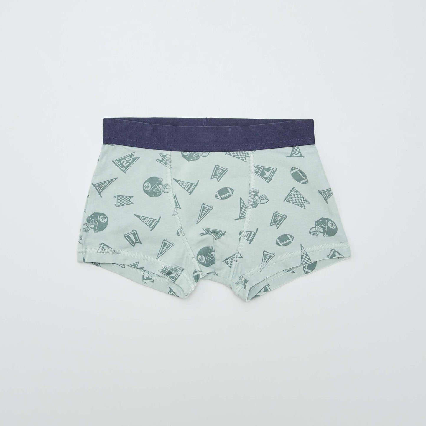 Lot de 3 boxers Vert/bleu