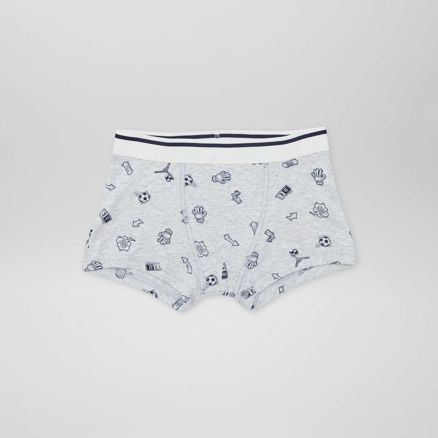 Lot de 3 boxers Gris/bleu marine