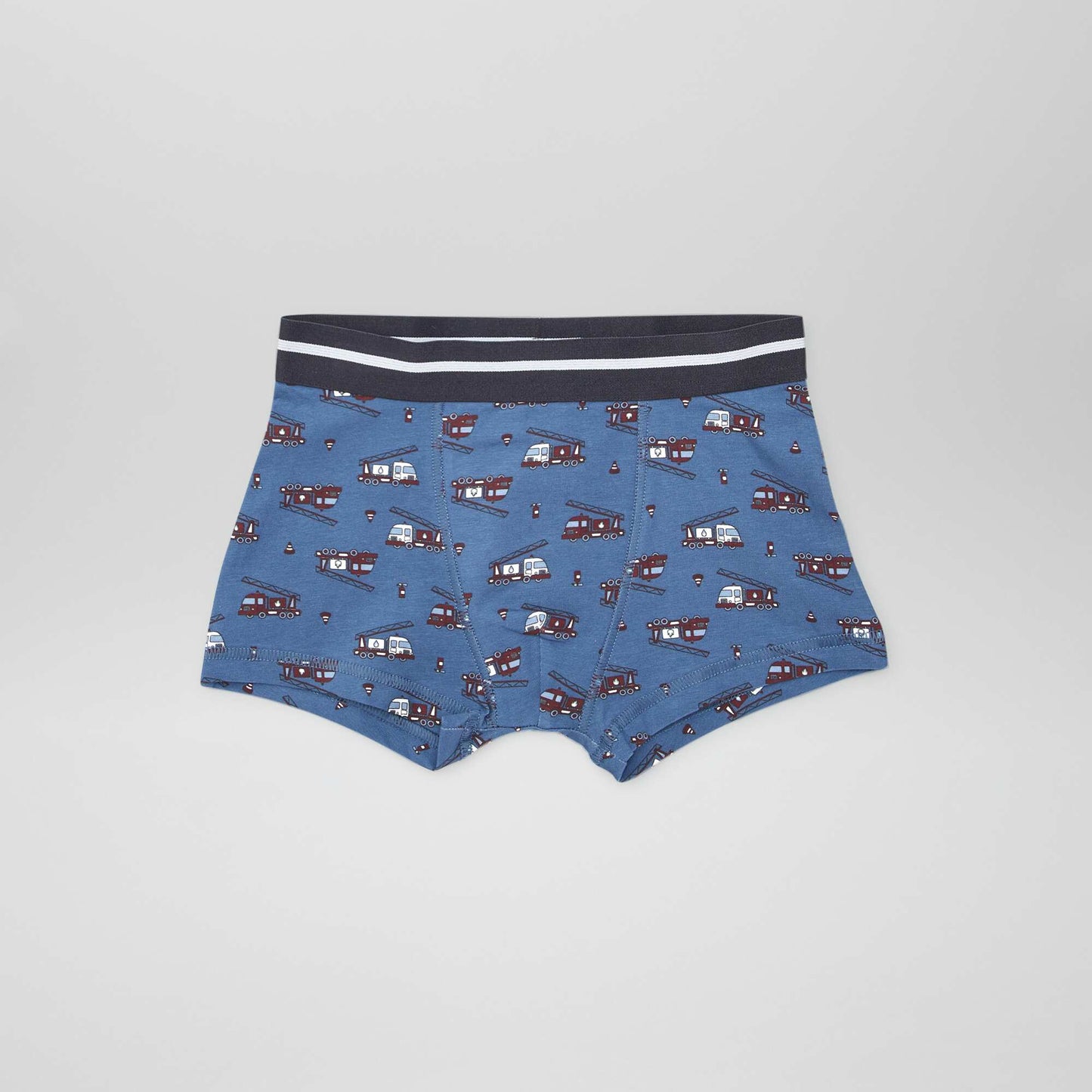 Lot de 3 boxers Bleu/blanc/gris